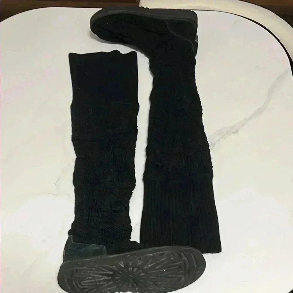 UGG Knit Over-the-Knee Boots